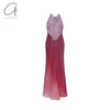 SAMUEL GUI YANG 25 Spring/Summer Gradient Sling Dress SGY-SS25ADR18-1-1-PINKSEA